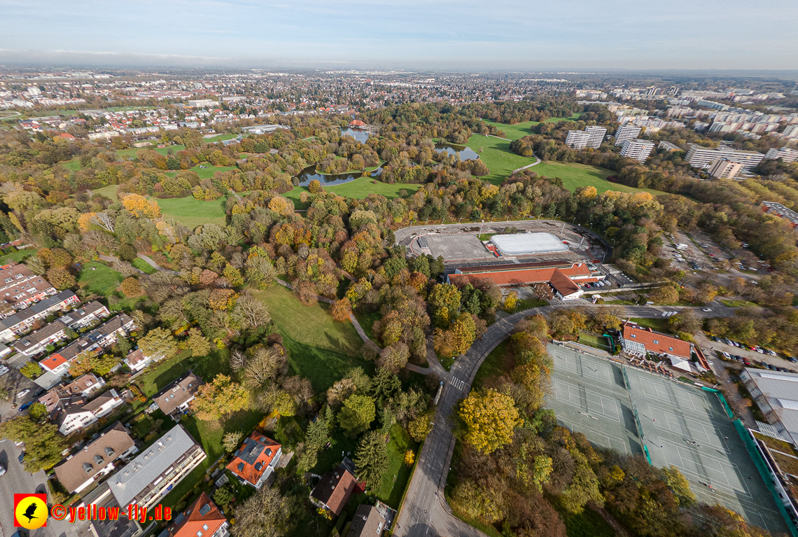 03.11.2022 -  Ostparksee mit Umgebung in Neuperlach